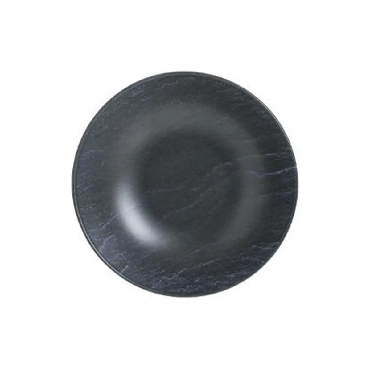 Lot de 6 Assiettes Creuses Cadence 20cm Noir