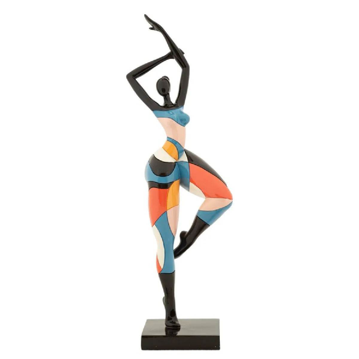 GENERIQUE - Statuette Femme Danseuse Rubic - Objet Décoratif - 38cm - Image 2