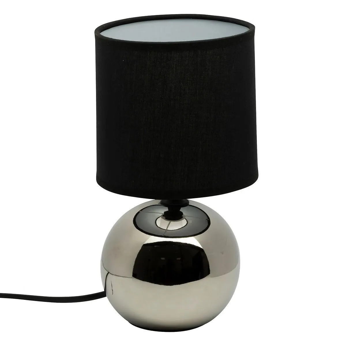 Atmosphera Argent Créateur D'intérieur - Lampe À Poser Céramique "Boule" 25Cm - Image 2