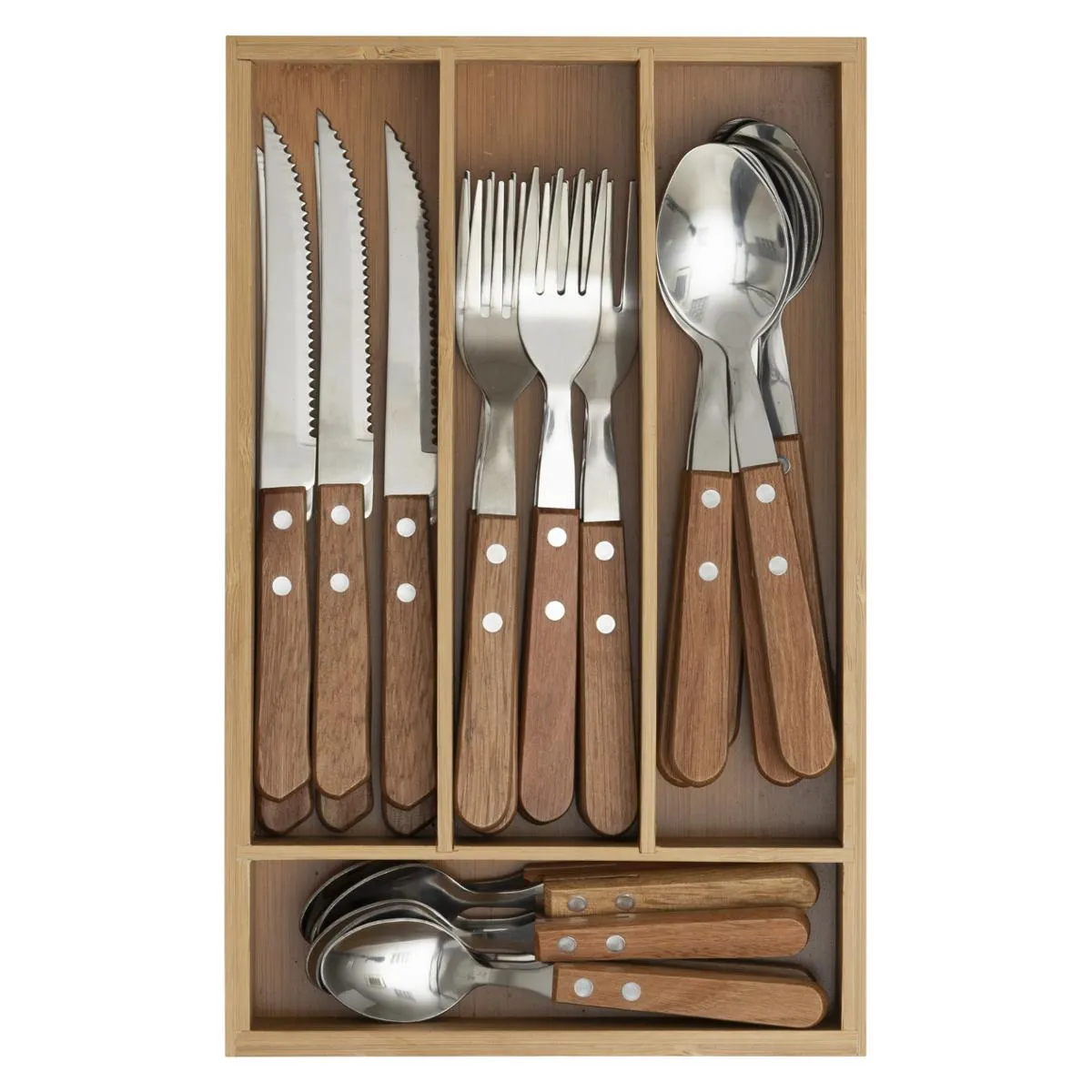 Mnagre en inox - Cadence - L 19,2 cm x l 30,1 cm