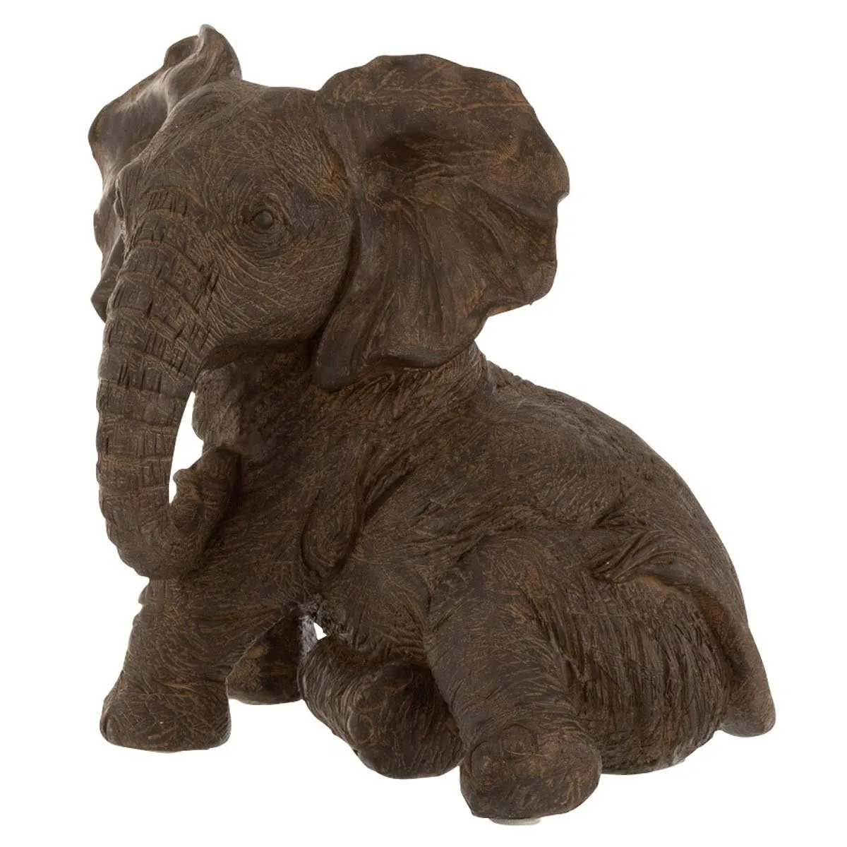 Paris Prix Marron Statuette Éléphant Résine