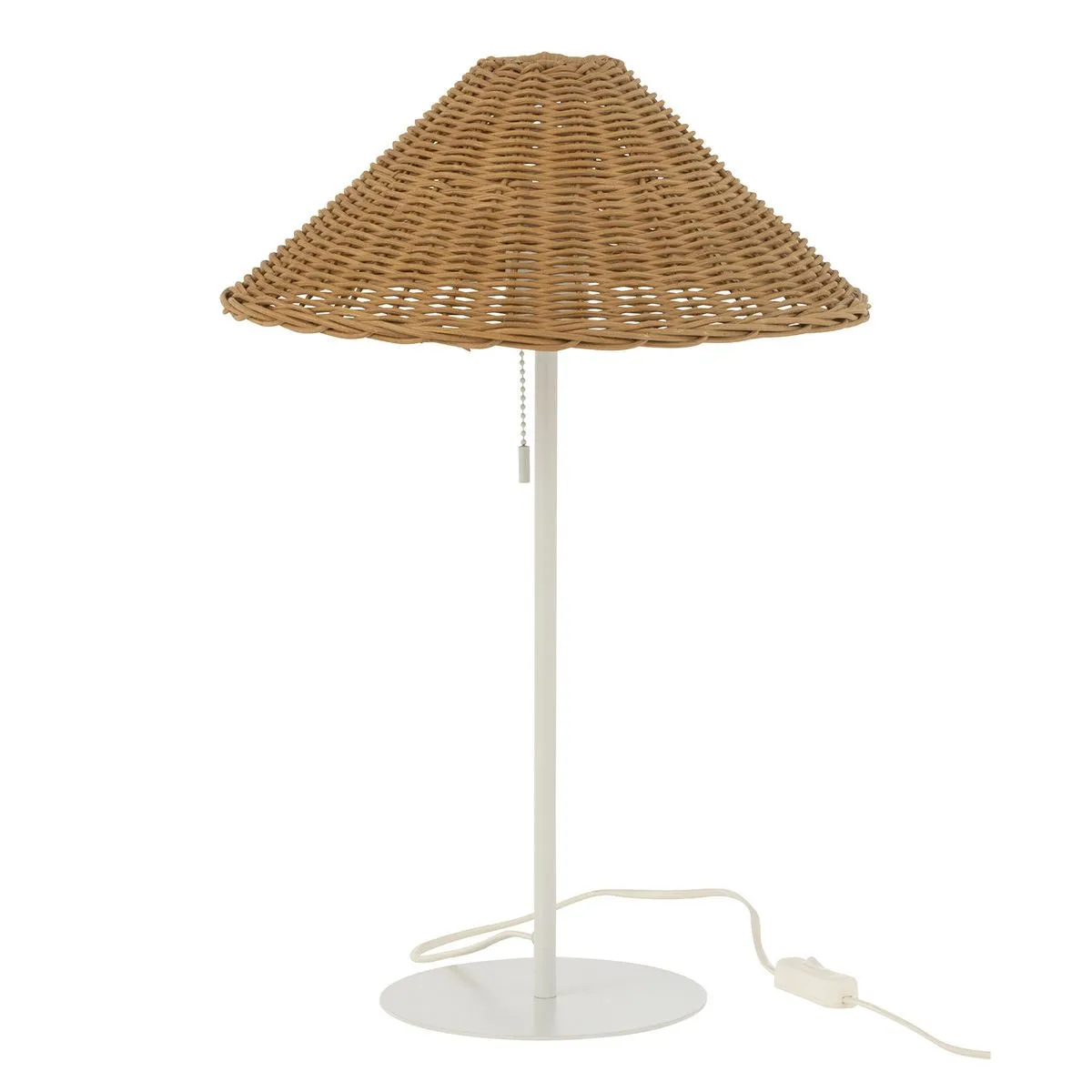 Paris prix Lampe à poser Preston - Blanc
