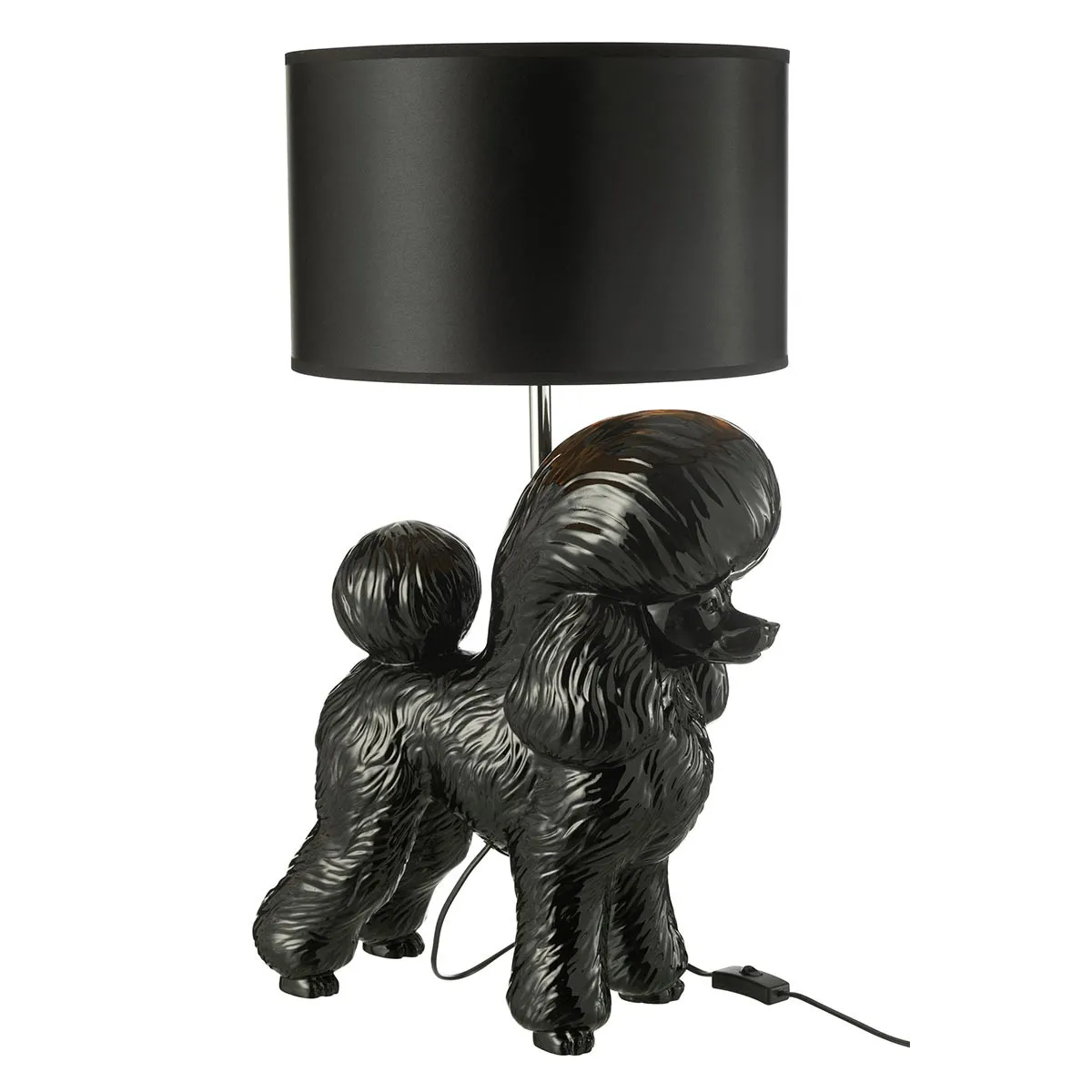 Paris Prix Noir Lampe À Poser Caniche