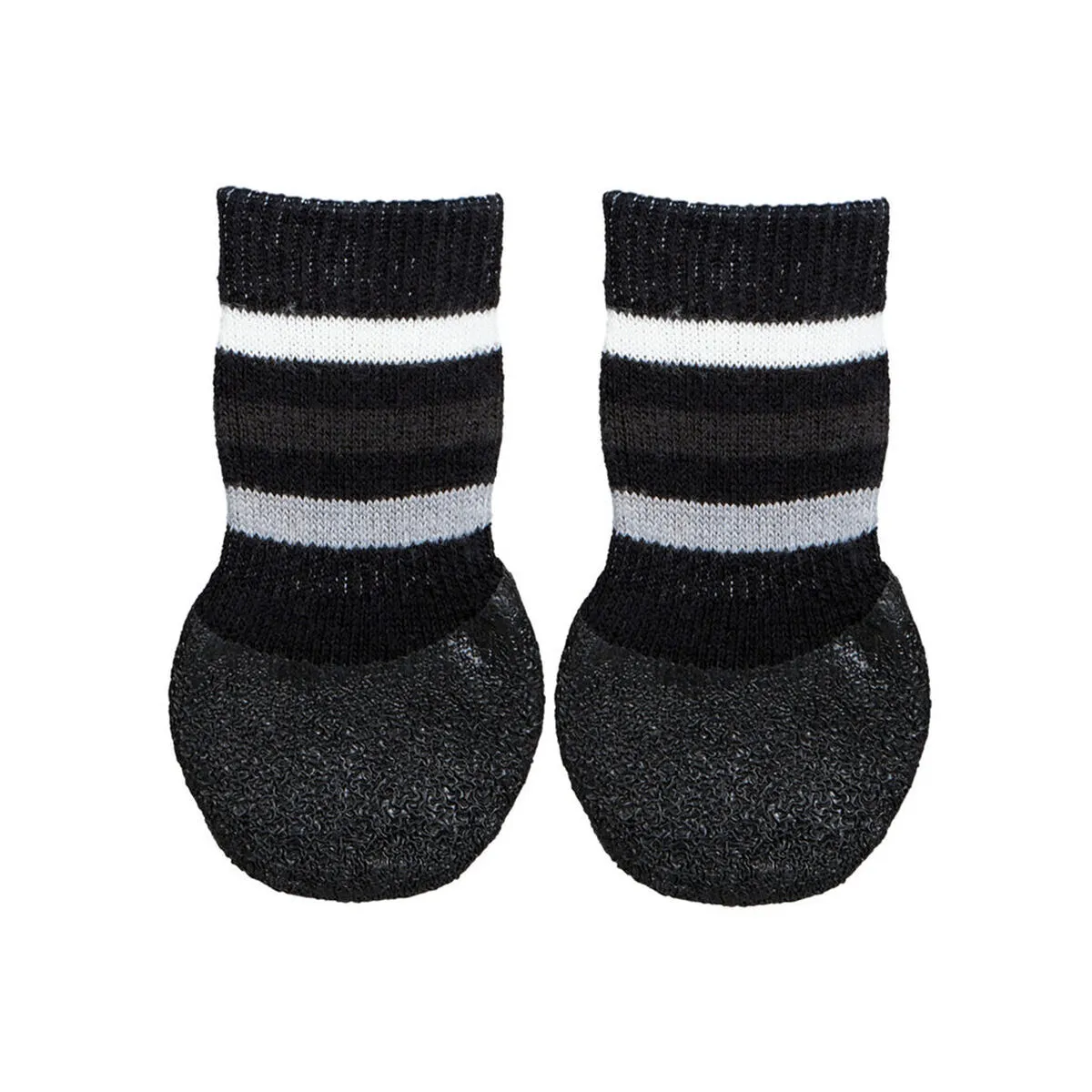Mon Animalerie Noir Chaussettes Pour Chiens, Anti-Dérapant, 2 Pcs, - Image 5