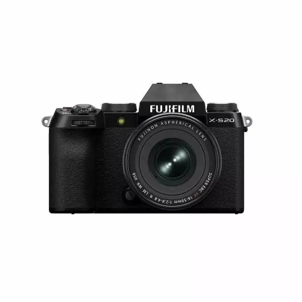 FUJIFILM Appareil photo hybride  X S20 Noir + XF16 50mm - Neuf