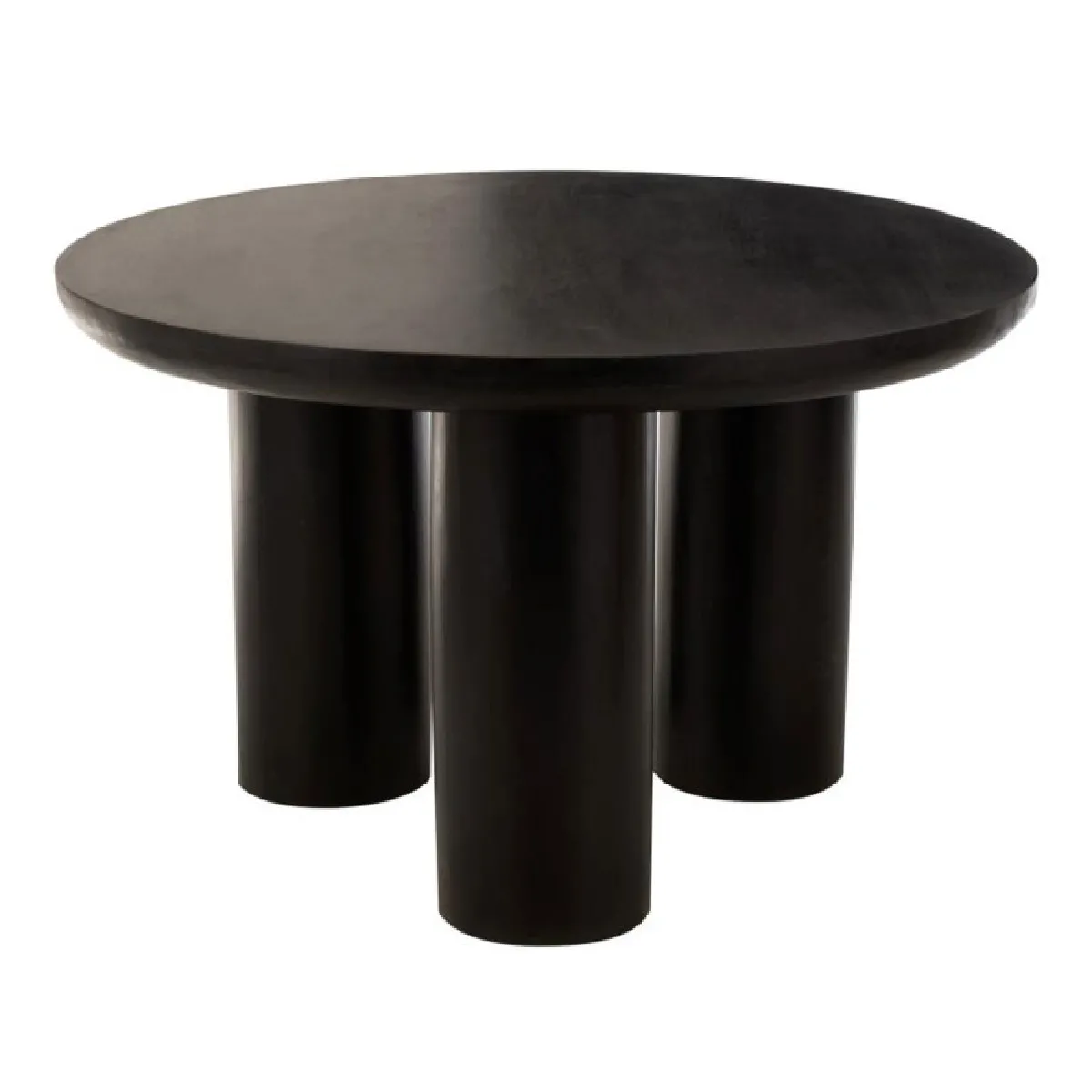 Paris Prix Noir Table À Manger Ronde En Bois