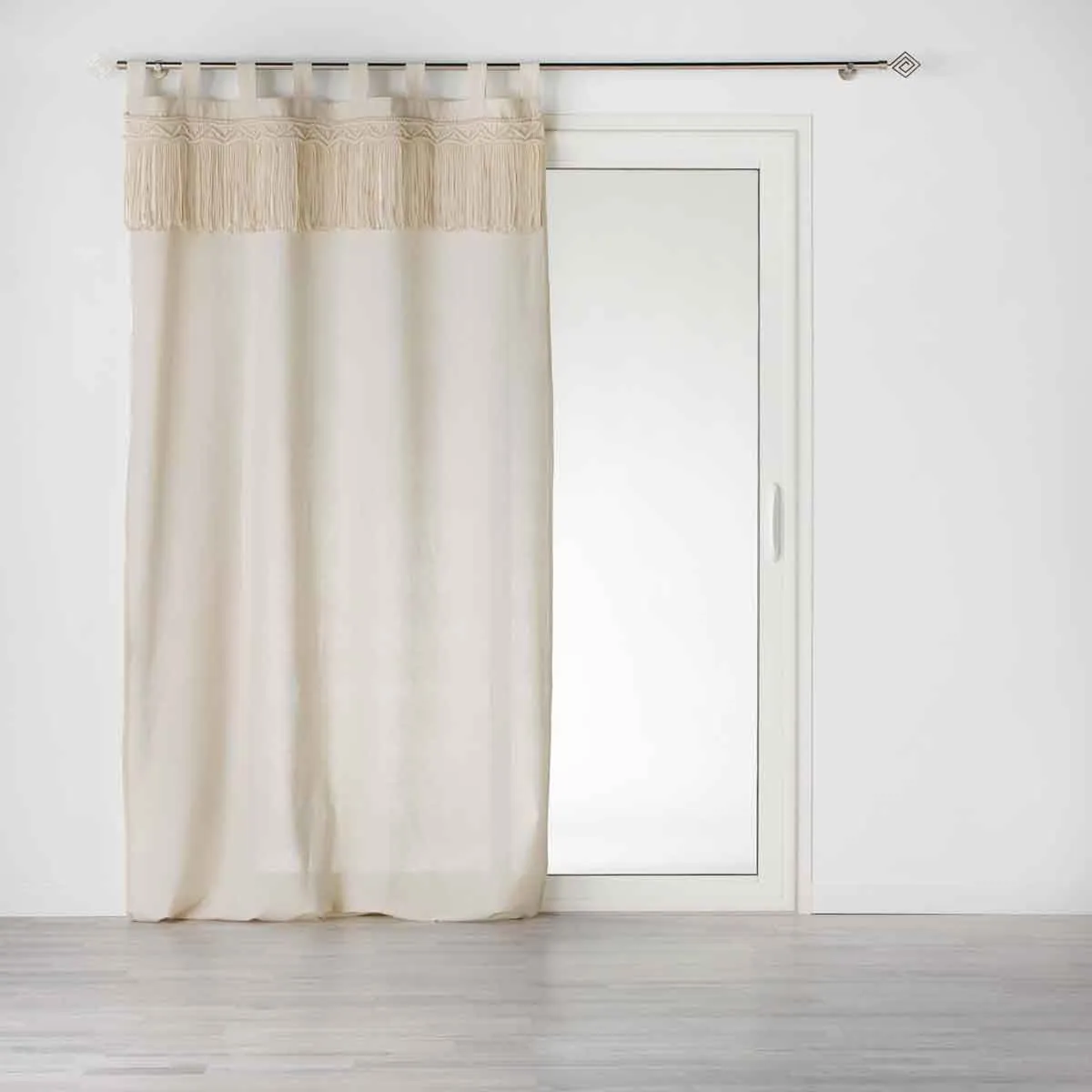 Rideau Paris Prix Rideau passants samaya 140x240cm naturel