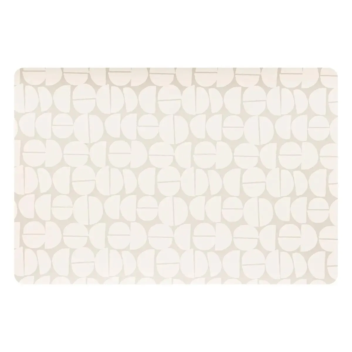Set de Table Imprimé Fev 30x45cm Gris