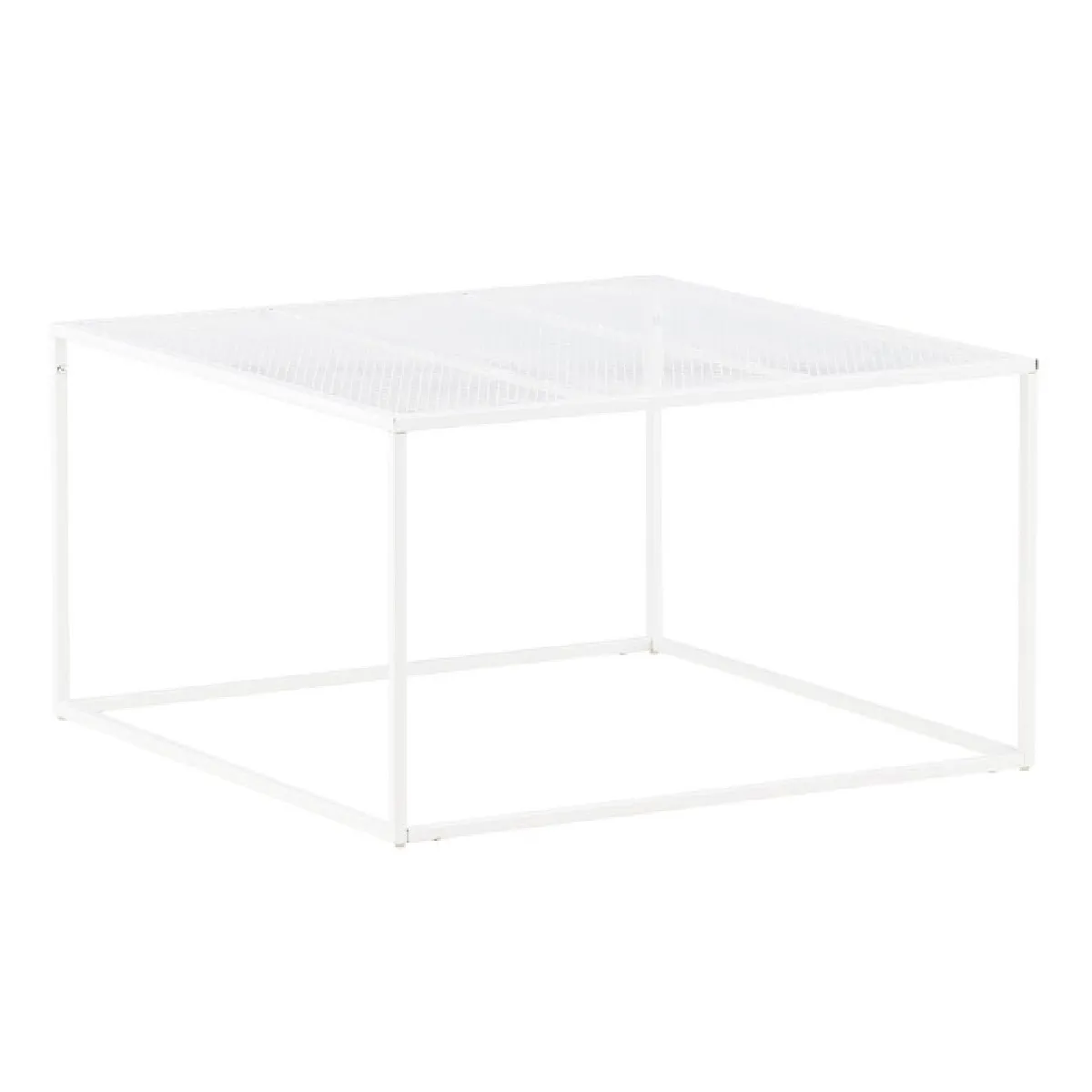 Paris Prix Blanc Table Basse Métal