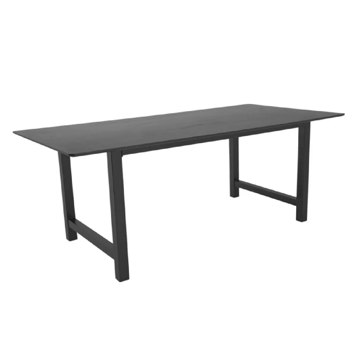 Paris Prix Noir Table À Manger Rectangulaire