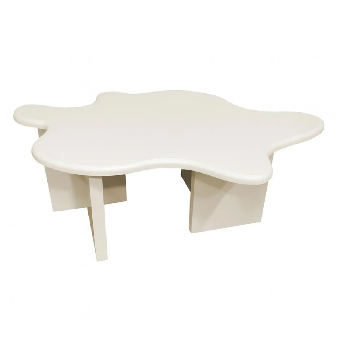 Comparer les prix de Paris prix Table basse design Flower - Beige