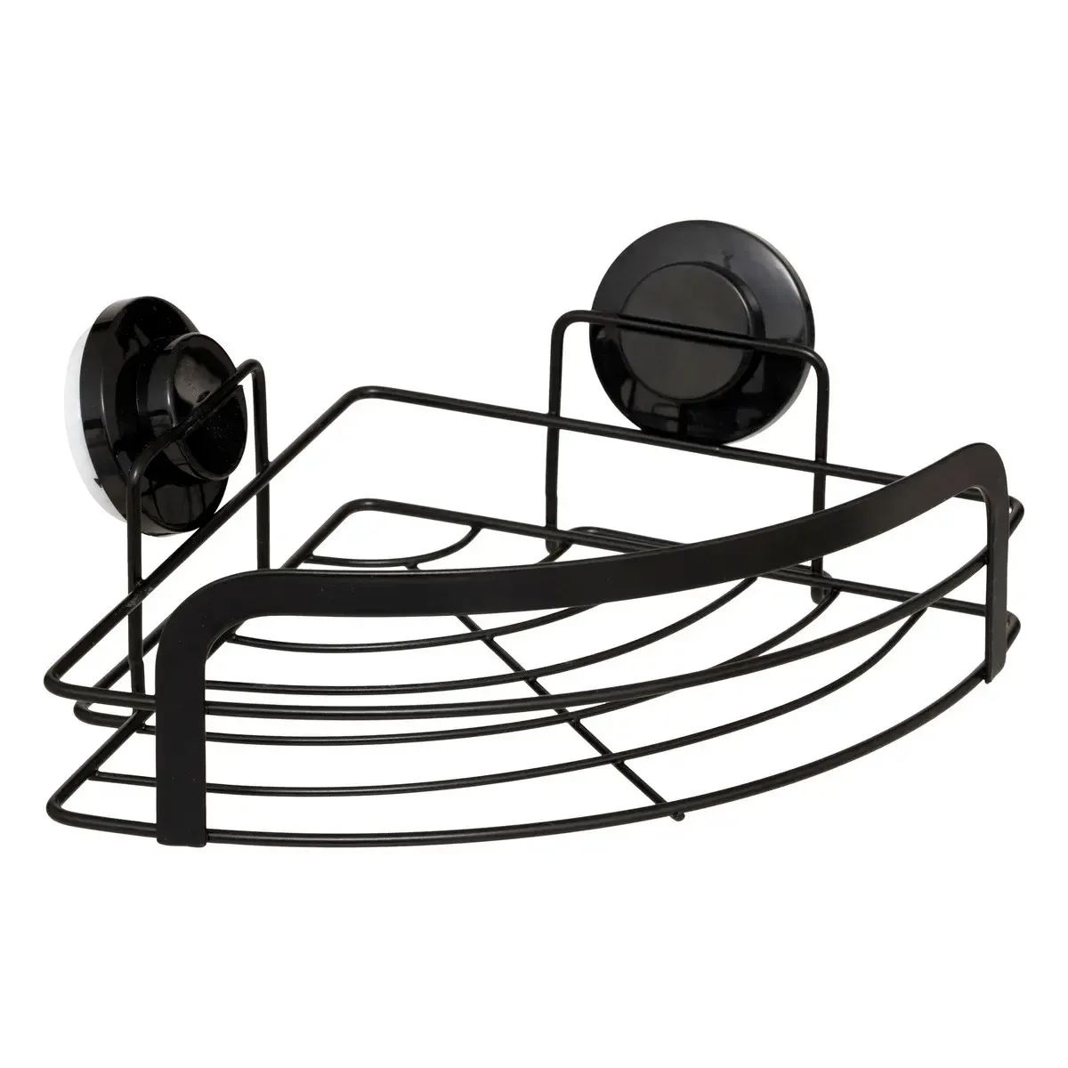 Étagère d'Angle de Douche Venterra 27cm Noir
