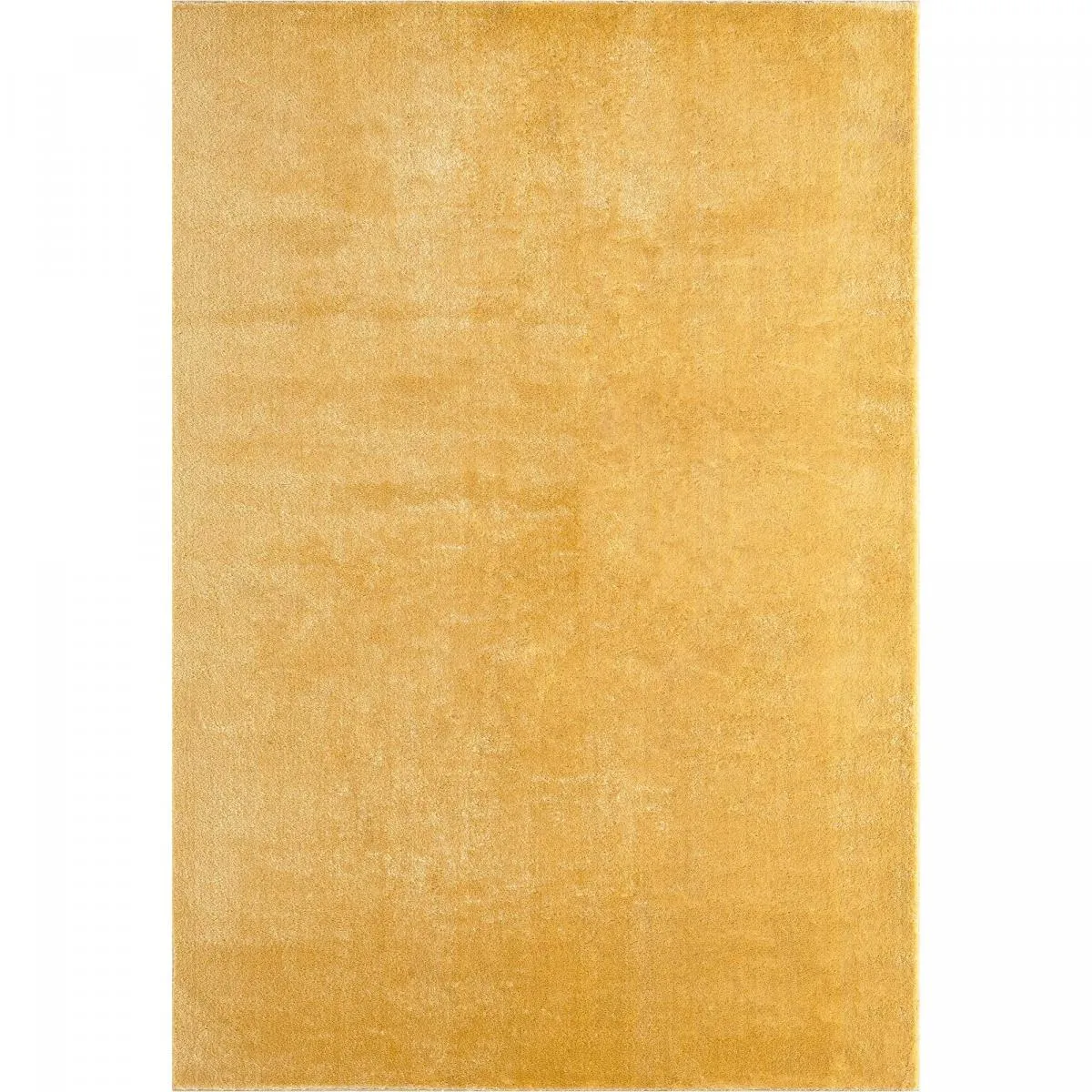 Tapis grand salon 200x280 LYN10 LAVABLE uni tapis shaggy à longs poils - vue 5