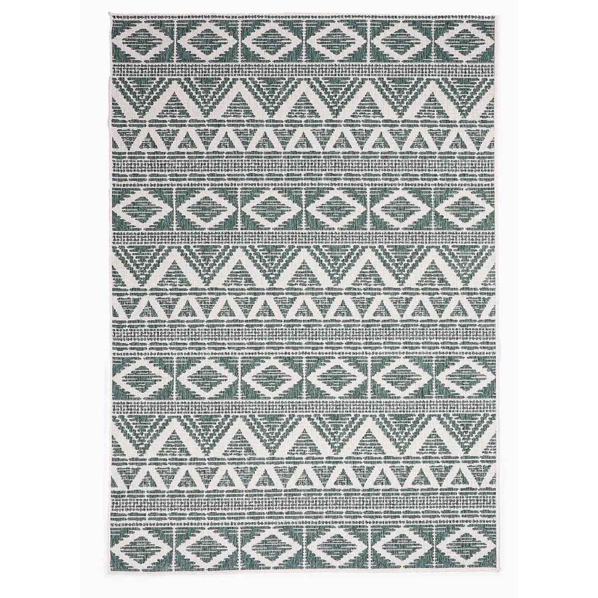Tapis extérieur kilim reversible 60x110 LYN2 BG REVERSIBLE