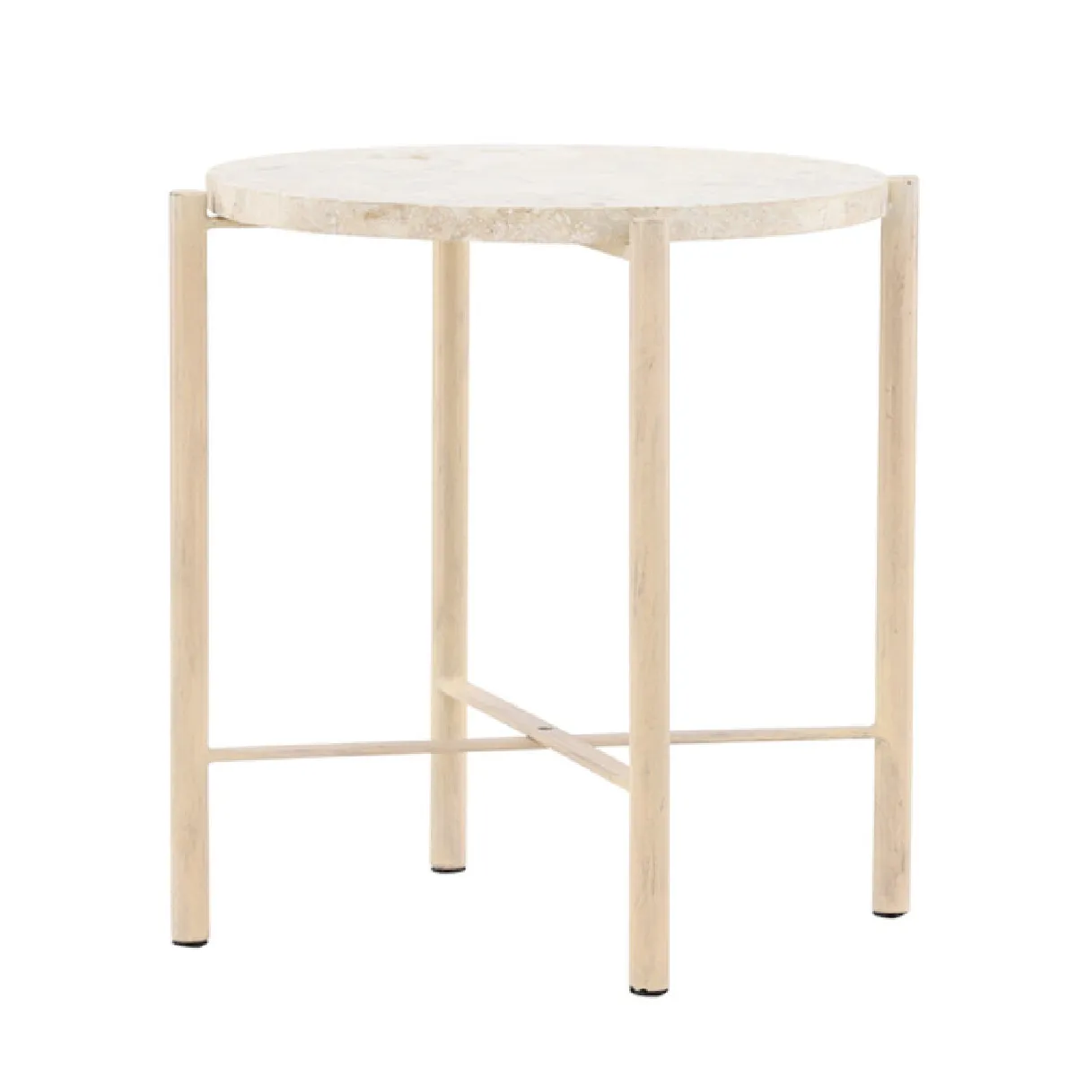 Paris Prix Beige Table D'appoint Ronde