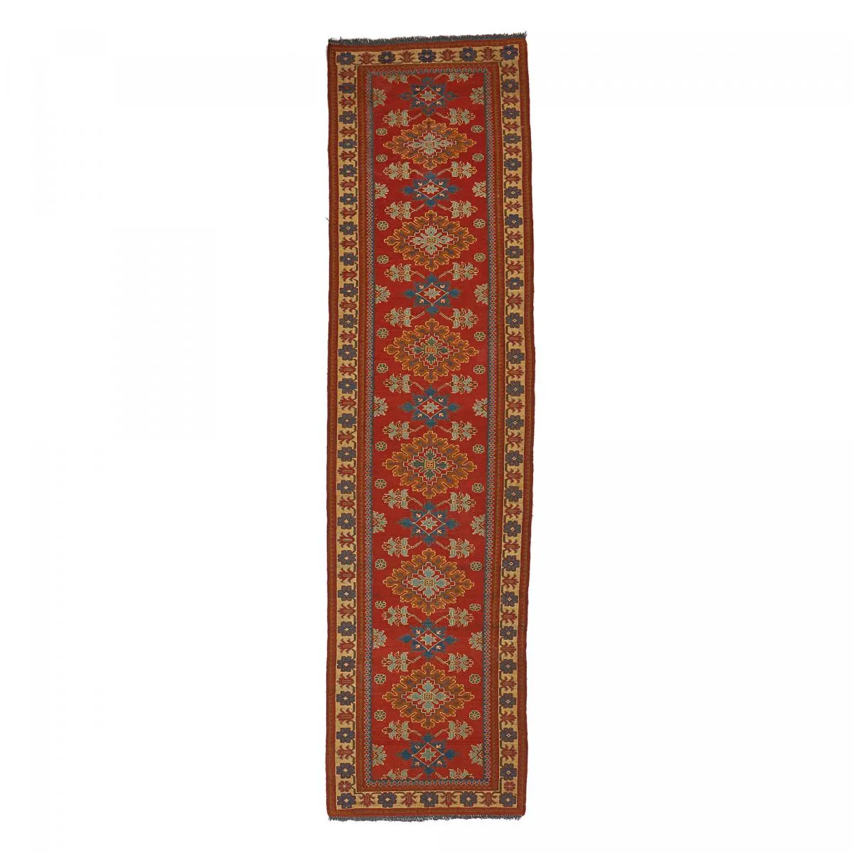 Un amour de tapis Soumak - 87x311 cm - Rouge