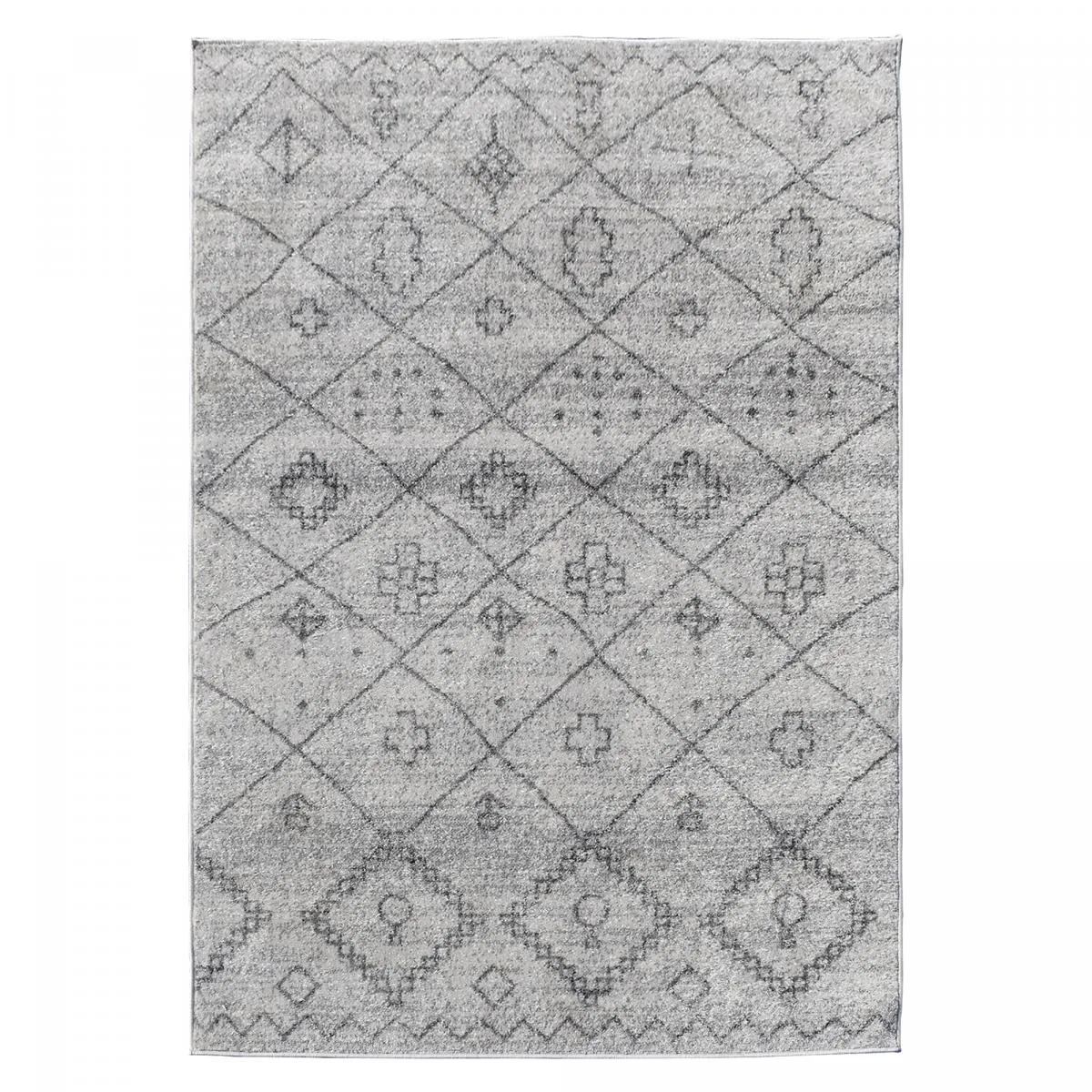 Tapis de sjour Jadorel Tapis berbre style 150x220 cm rectangulaire sautul crme chambre adapt au chauffage par le sol