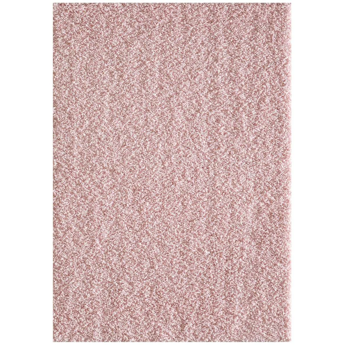 Tapis longs poils shaggy 120x170 rectangle tissé motif uni SIMPLE - vue 2