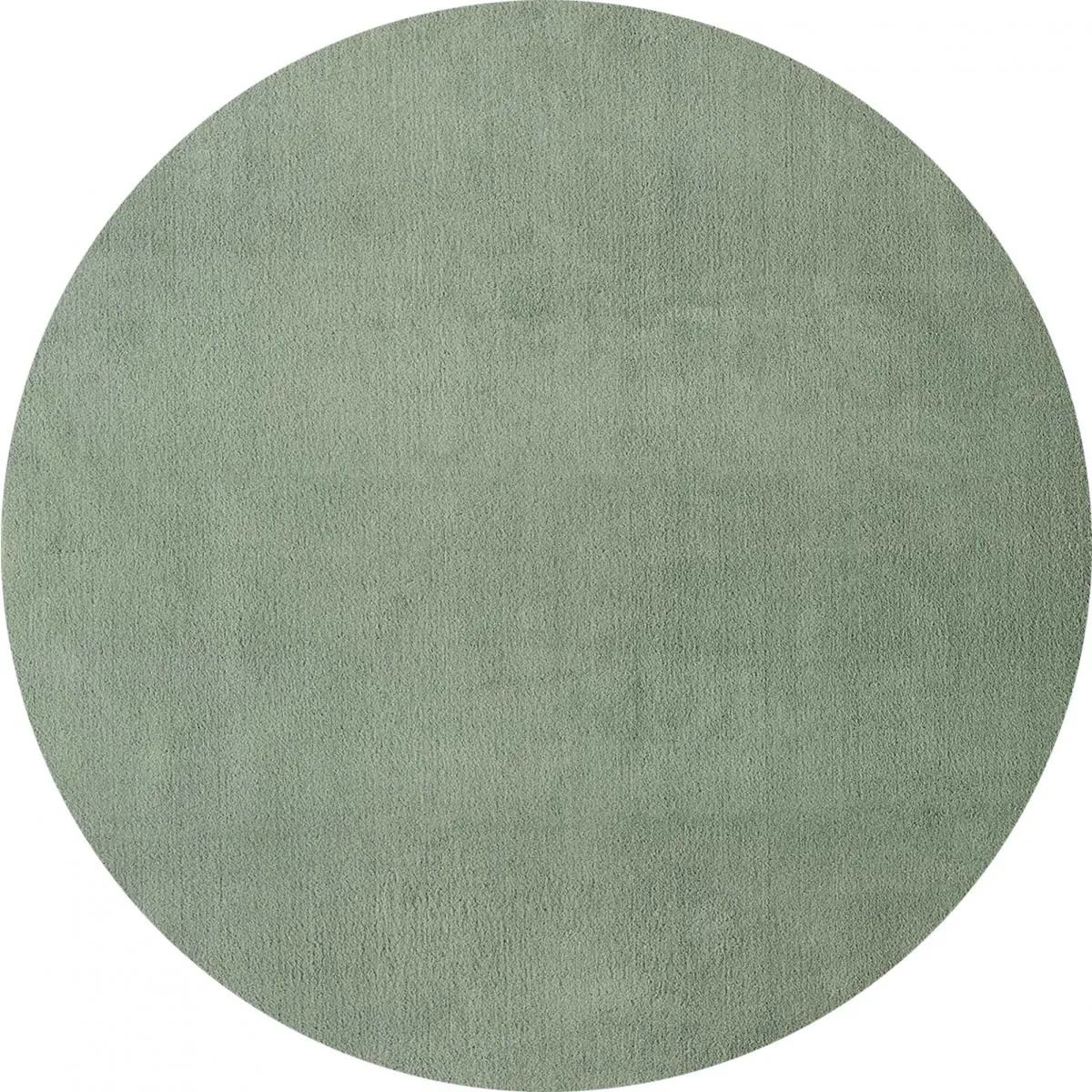 Tapis rond salon Ø200cm LYN10 LAVABLE uni tapis shaggy à longs poils - vue 5