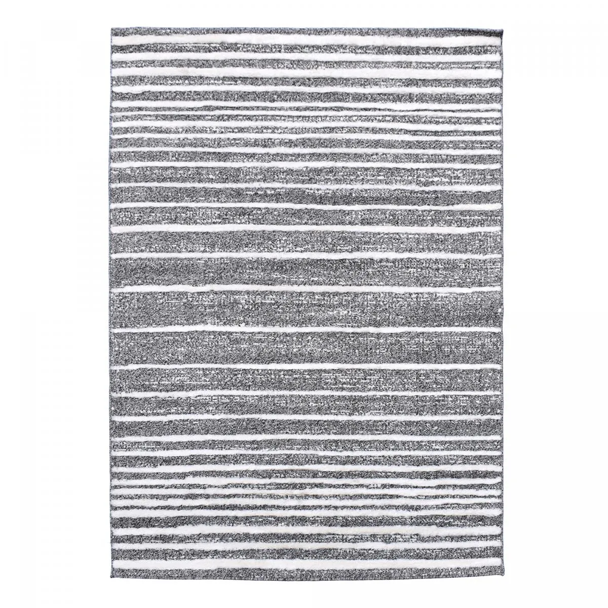 Tapis longs poils shaggy 120x170 rectangle tissé et - vue 2
