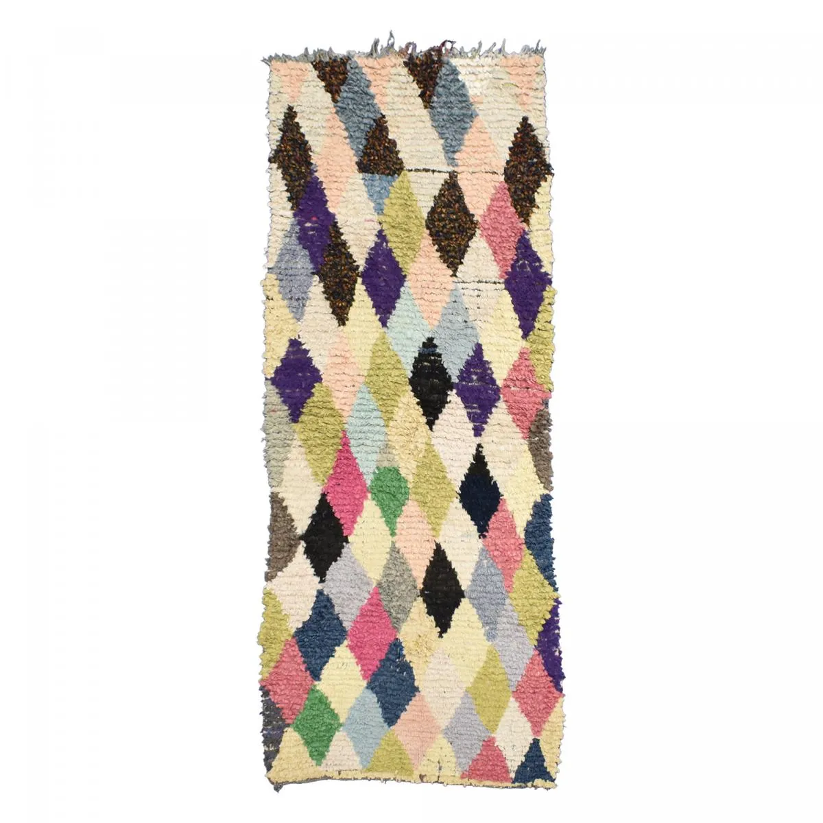 Un amour de tapis BOUCHAROUETTE 61 - 100x245 cm - Multicolore