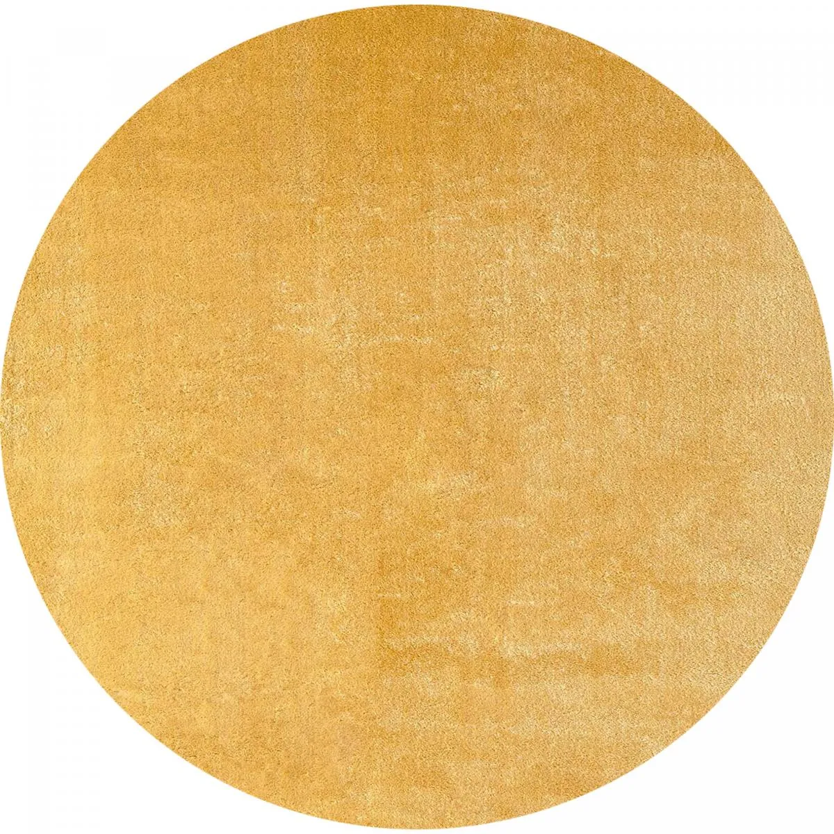 Tapis rond salon Ø200cm LYN10 LAVABLE uni tapis shaggy à longs poils - vue 4