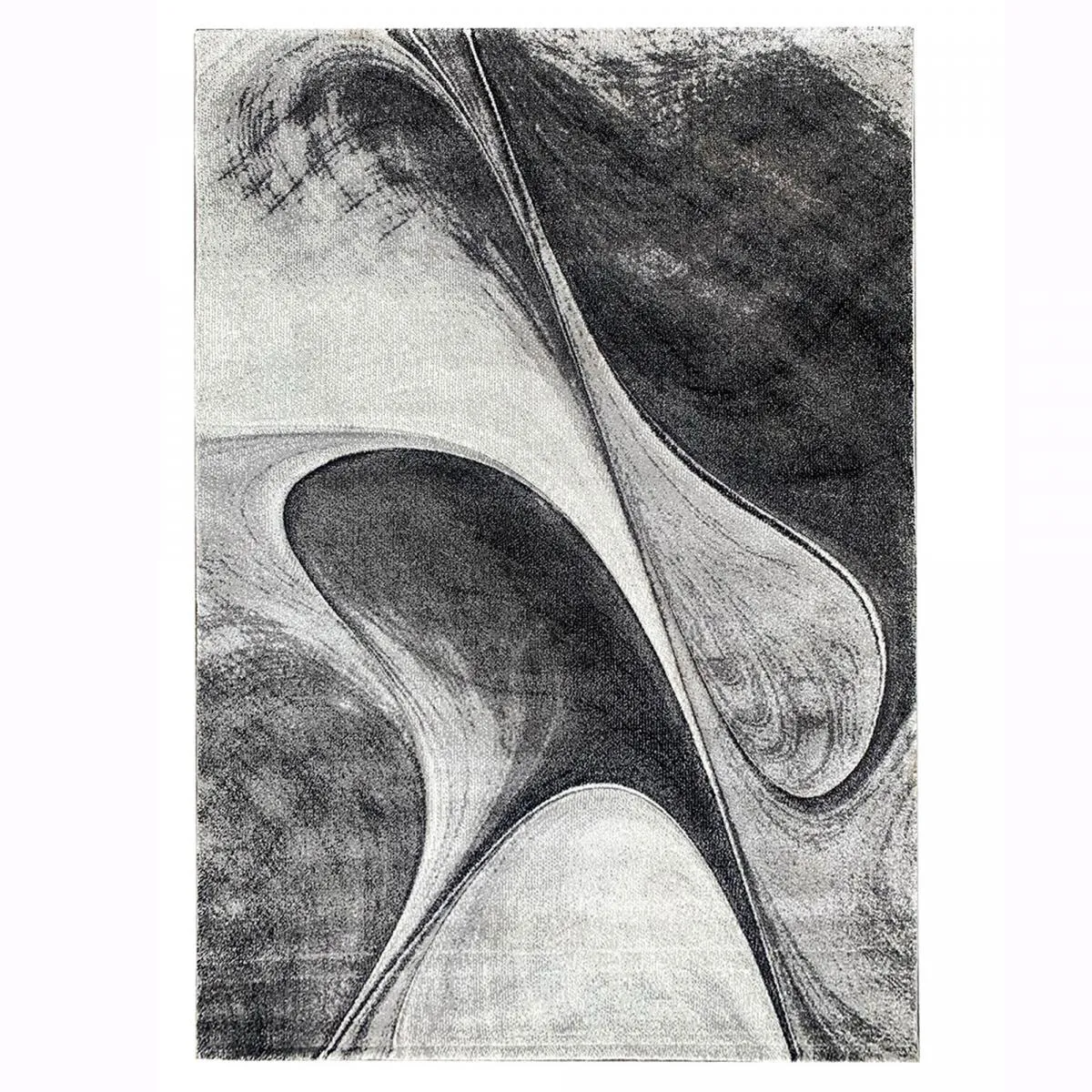 tapis salon 120x170 tissé rectangle motif géométrique LYN8 MADILA