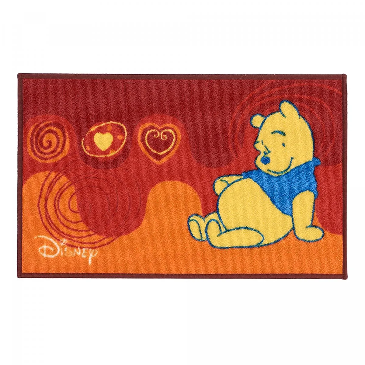 WINNIE OURSON ASSIS Rouge 50 x 80 cm Tapis Enfant et Disney par Winnie