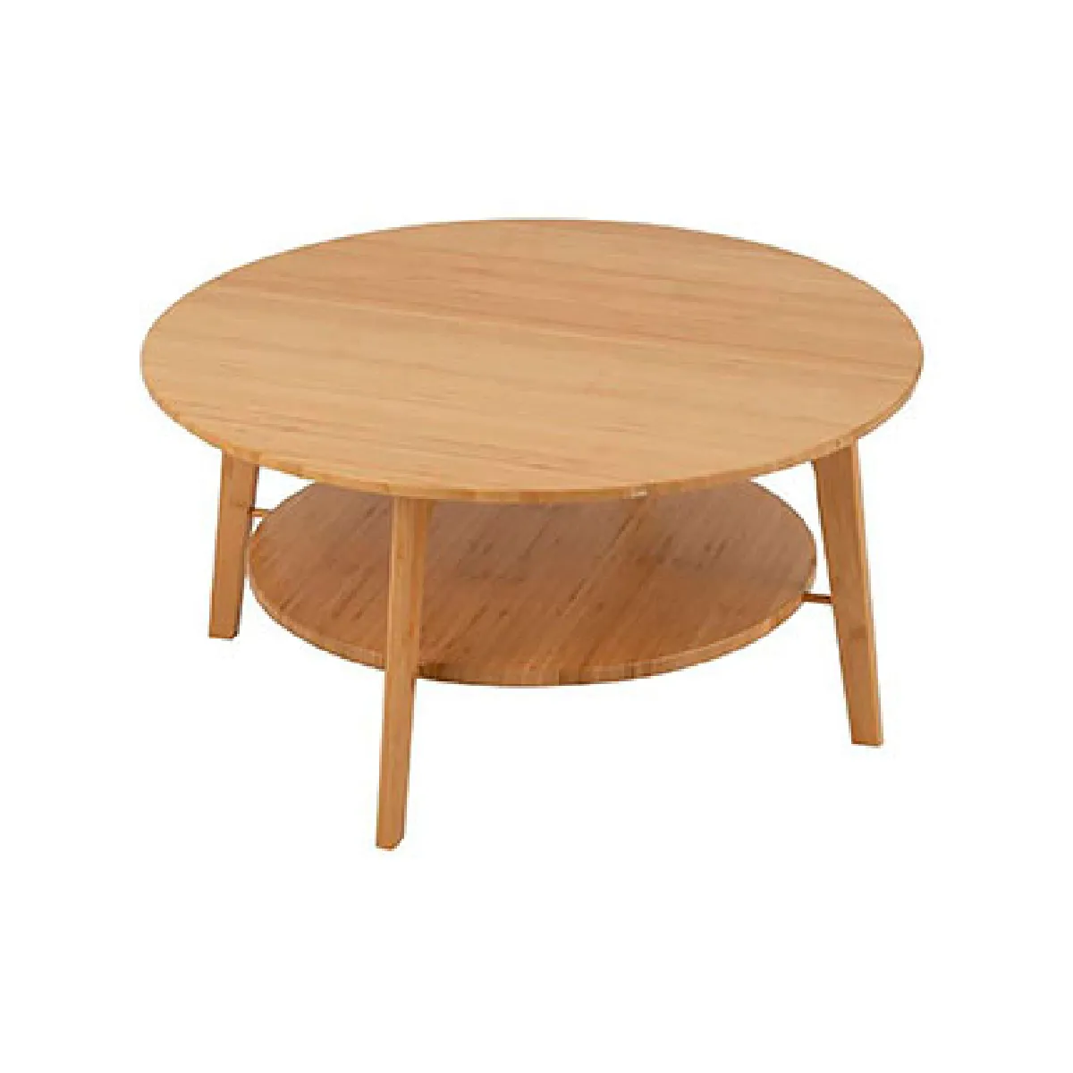 Comparer les prix de Mes Table basse ronde bambou - naturel