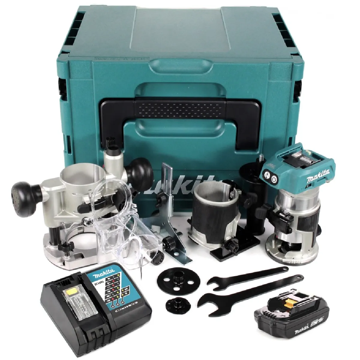 Makita DFS 250 RA1J Visseuse à cloison sèche sans fil 18 V Brushless + 1x Batterie 2,0 Ah + Chargeur + Makpac - vue 6