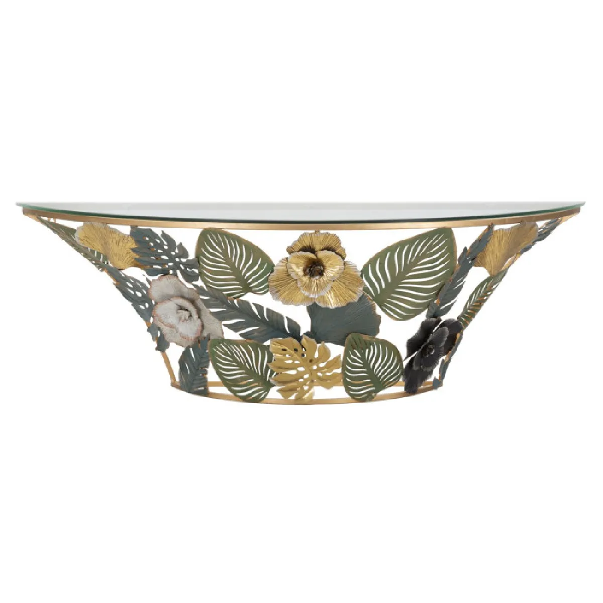 Mauro Ferretti Paris Prix Console Murale En Verre - Multicolore