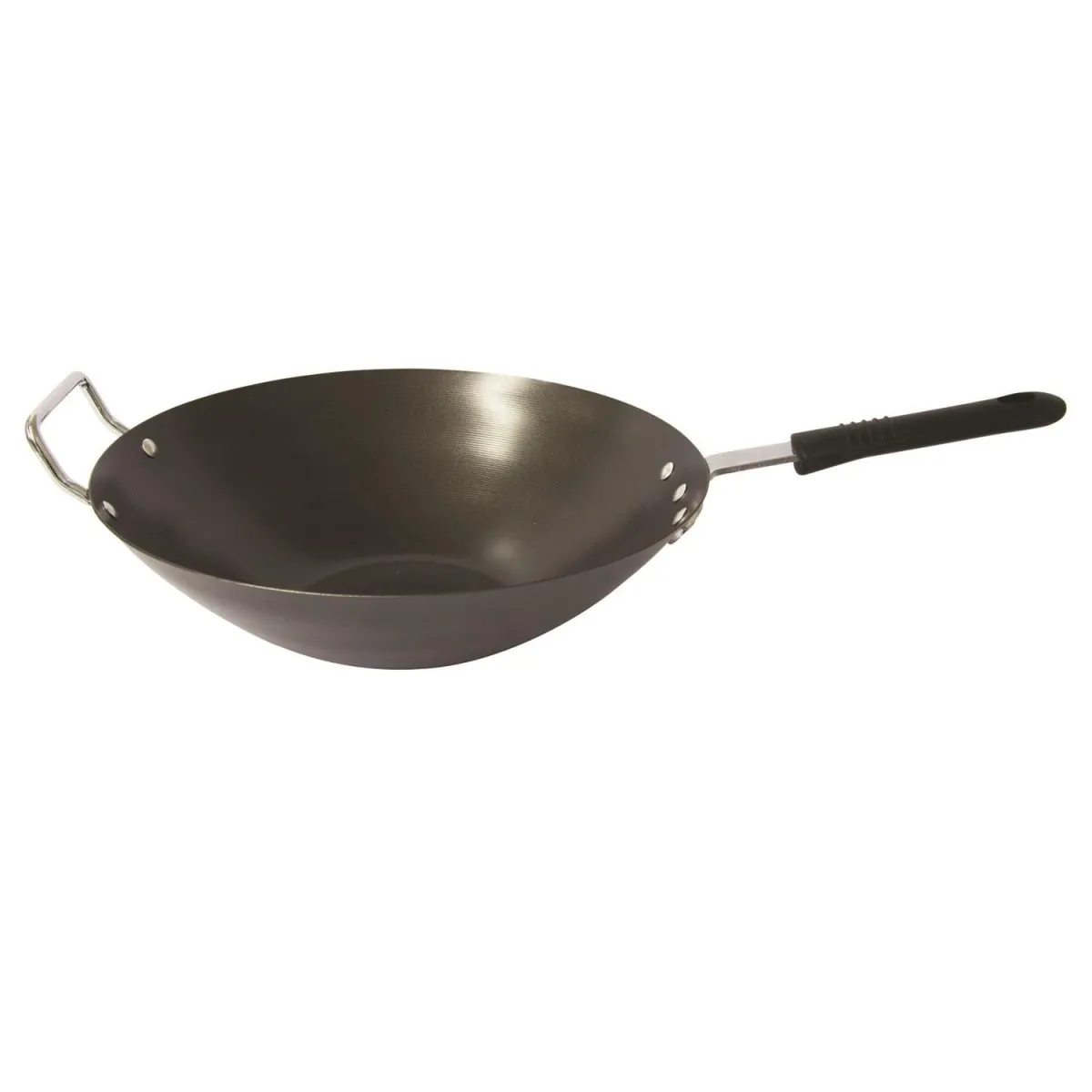 Paris Prix Noir Wok En Inox Tous Feux 33Cm