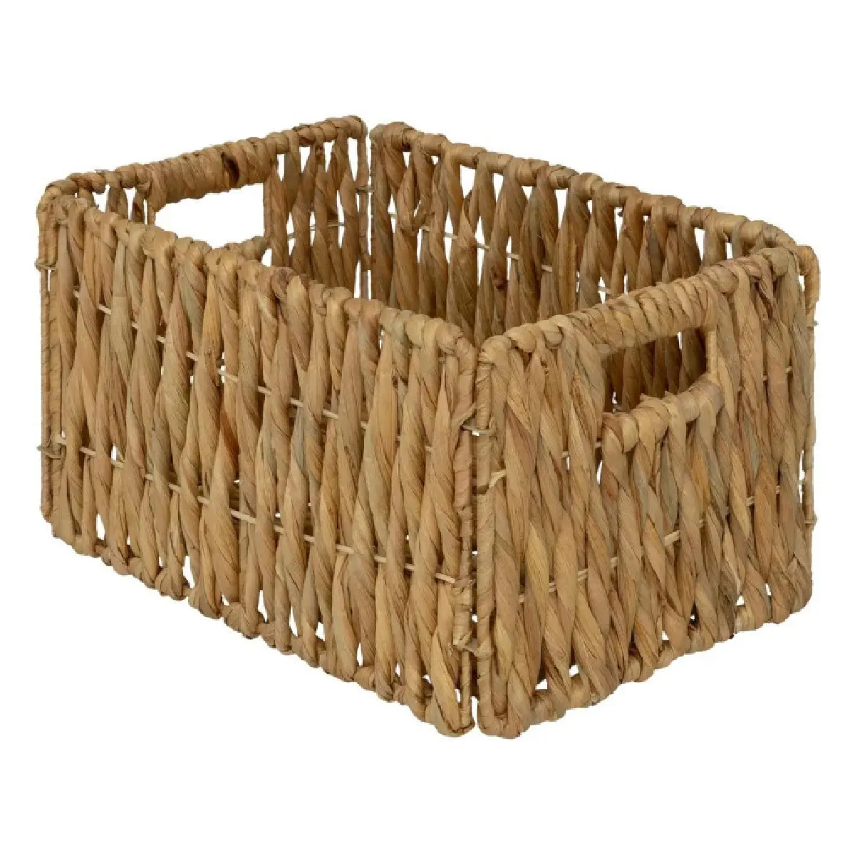 Atmosphera Créateur D'intérieur - Panier Pliable En Jacinthe "Maura" 34Cm Naturel - Image 2