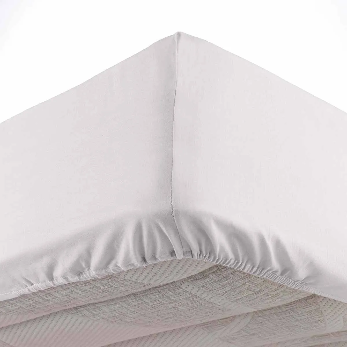 DOUCEUR D INTERIEUR Drap Housse Microfibre Oscar 140x190cm Blanc