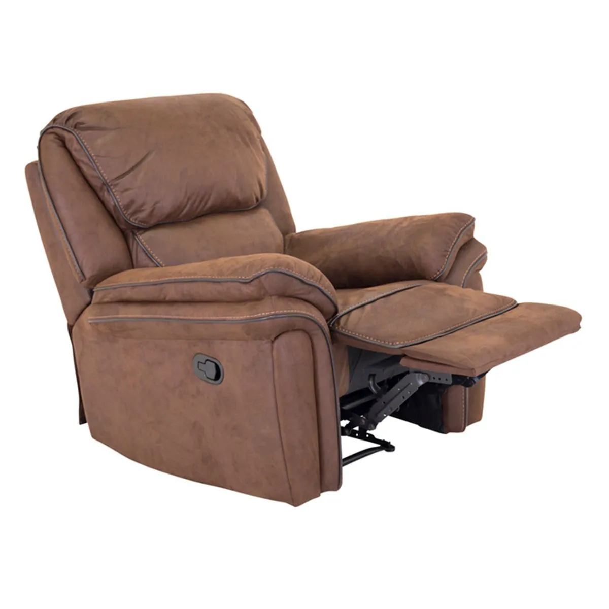 Fauteuil de Relaxation Saranda 99cm Marron