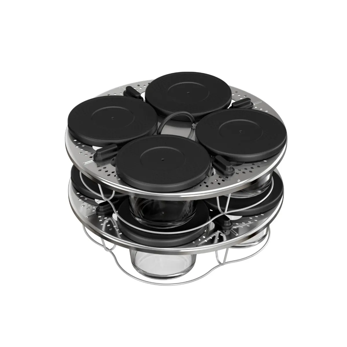 Verrine Kit 8 Verrines compat. Cookeo6L XA6140E0 - vue 5