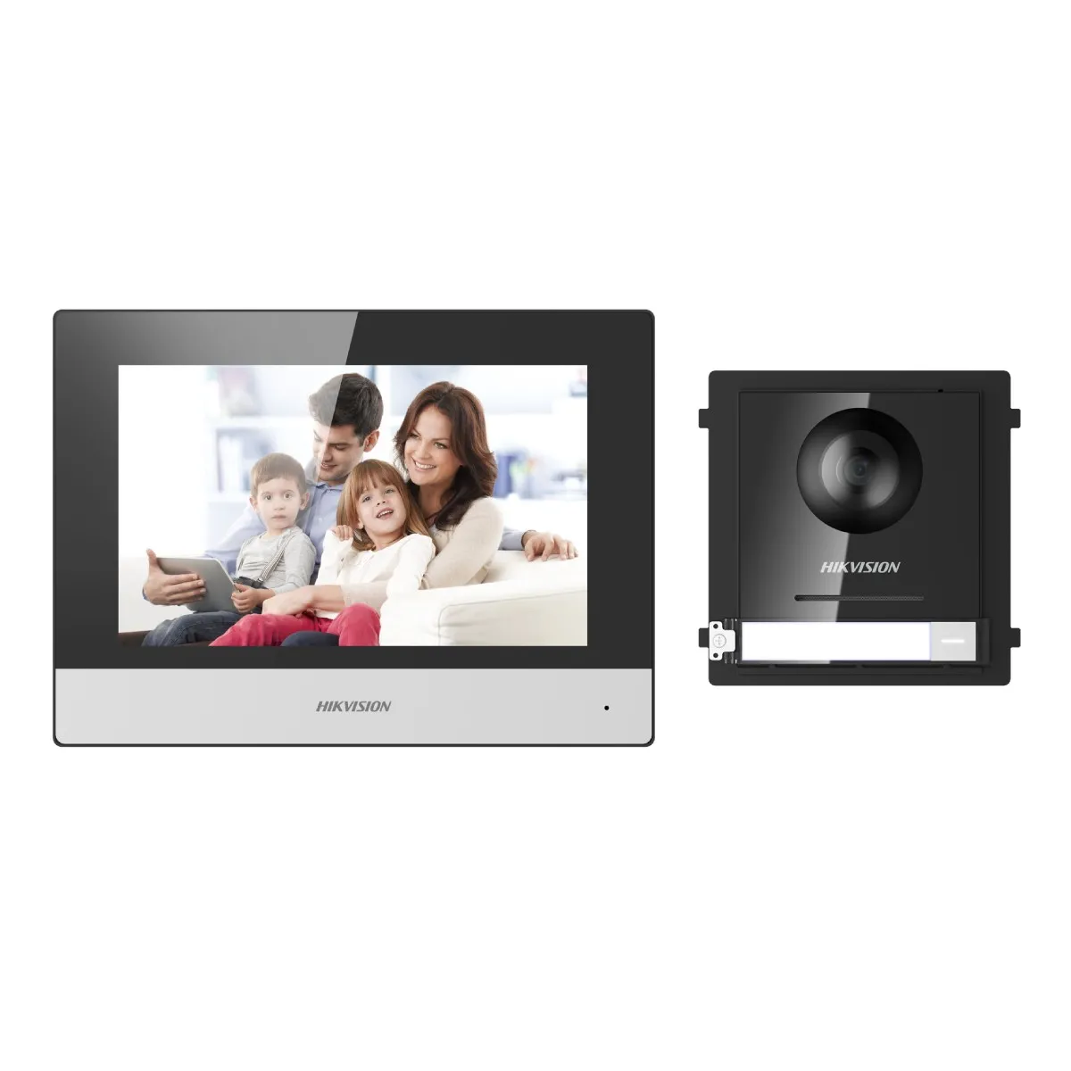 Hikvision Kit Visiophone Ip 2Mp Poe 1 Bouton Ip65 - Image 2