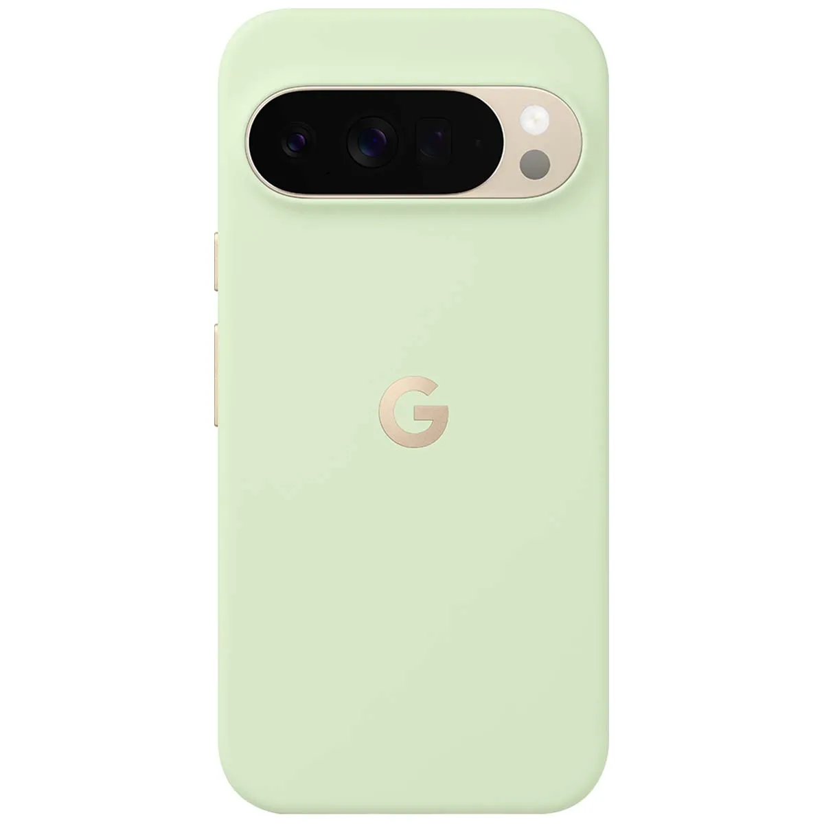 Google Vert Coque Pour Pixel 10 Pro Xl En Silicone Souple Eco-Conception