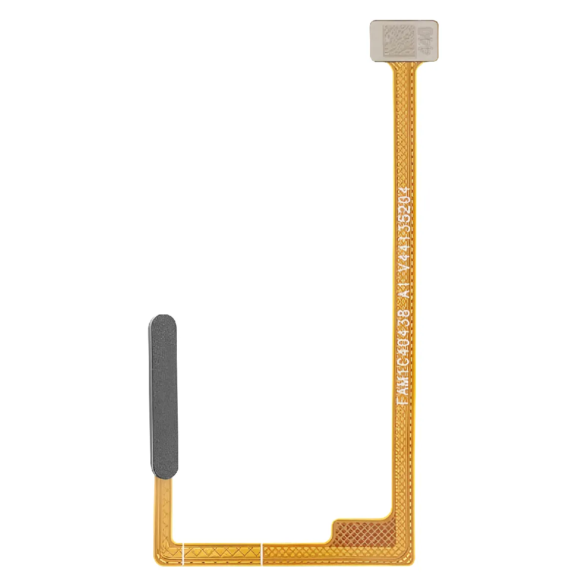 Avizar Noir Clappio Lecteur D'empreinte De Remplacement Pour Realme C75 Avec Nappe De Connexion