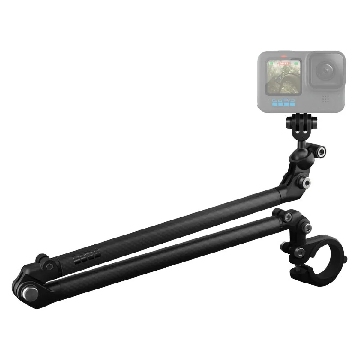 Gopro Noir Bras D'extension Et Fixation Guidon