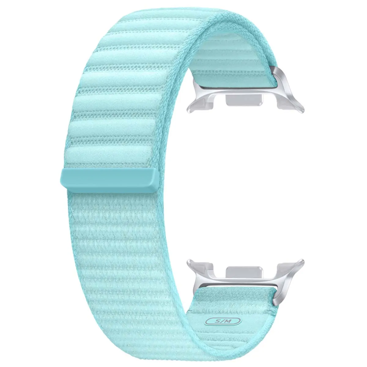 Samsung Bracelet pour Galaxy Watch 20mm Taille S/M 115mm Collection Confort Vert d'eau