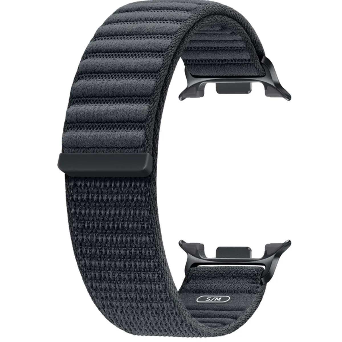 Samsung Bracelet pour Galaxy Watch 20mm Taille S/M 115mm Collection Confort Noir