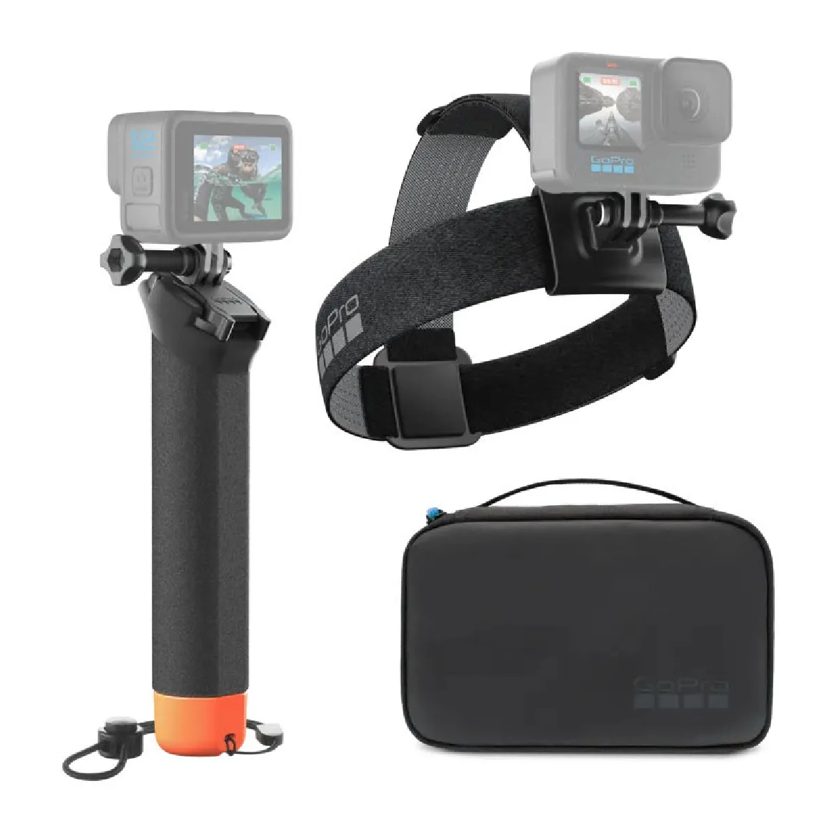 GOPRO  kit d'aventure 3.0 - Noir