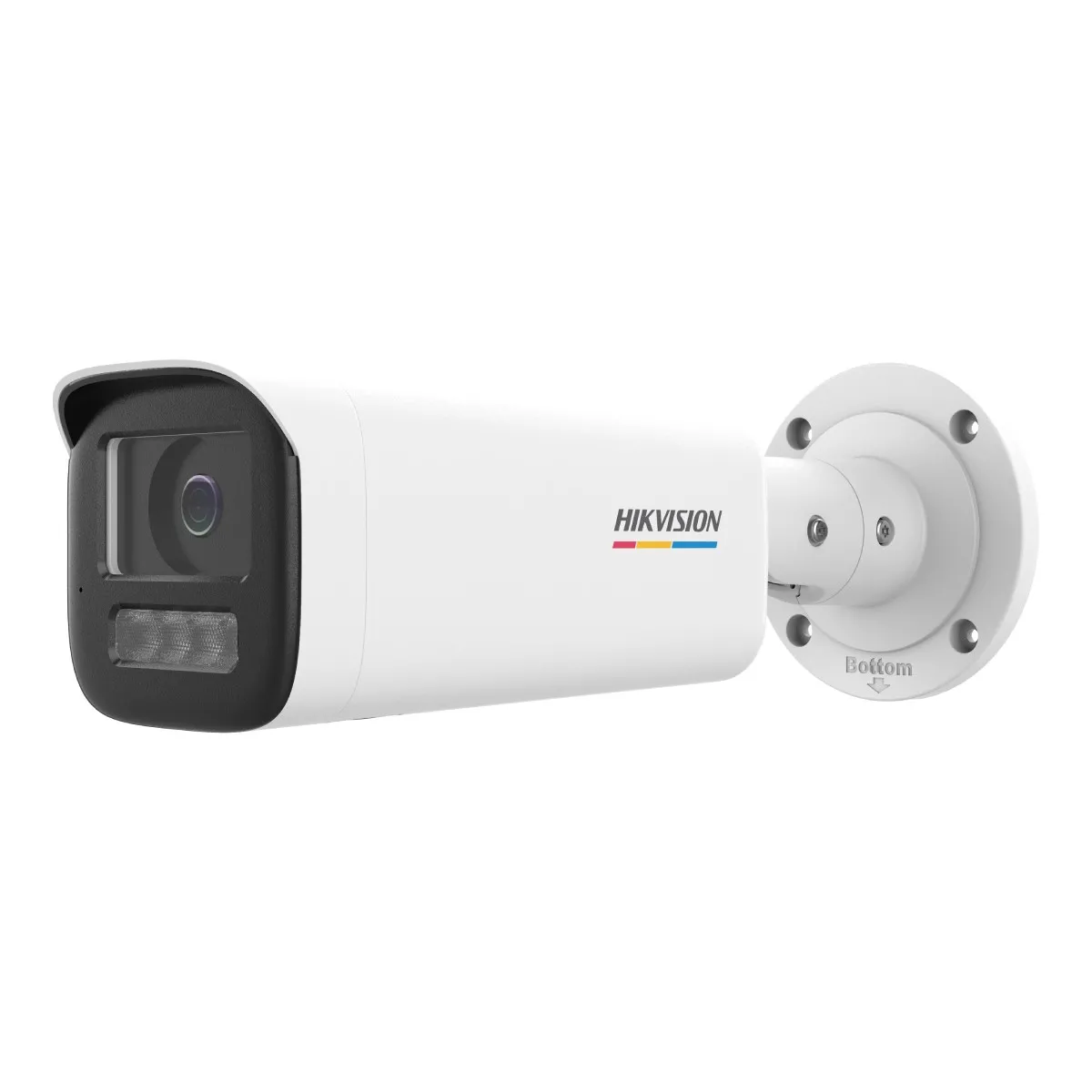 HIKVISION Cam&eacute;ra de S&eacute;curit&eacute; IP Value Bullet PoE 4MP 2,8 mm ColorVu 3.0 IP67 Blanche