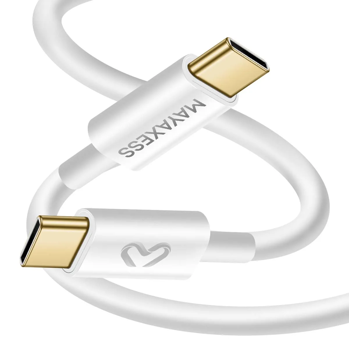 Mayaxess Blanc Câble De Charge Usb-C Pour Google Pixel 10 Pro 1M