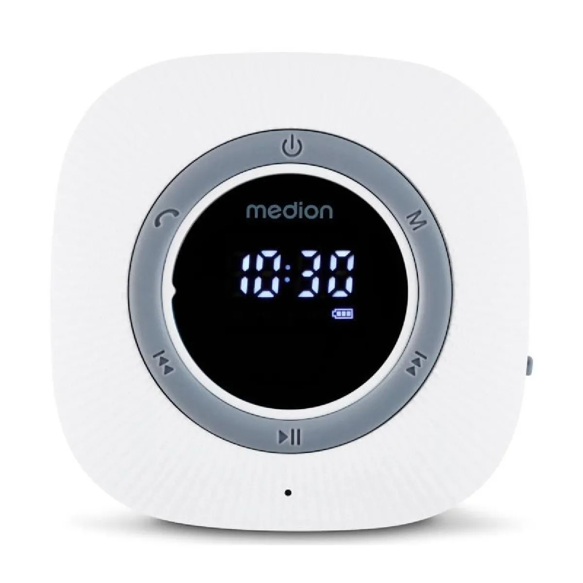 Medion Blanc Radio De Douche