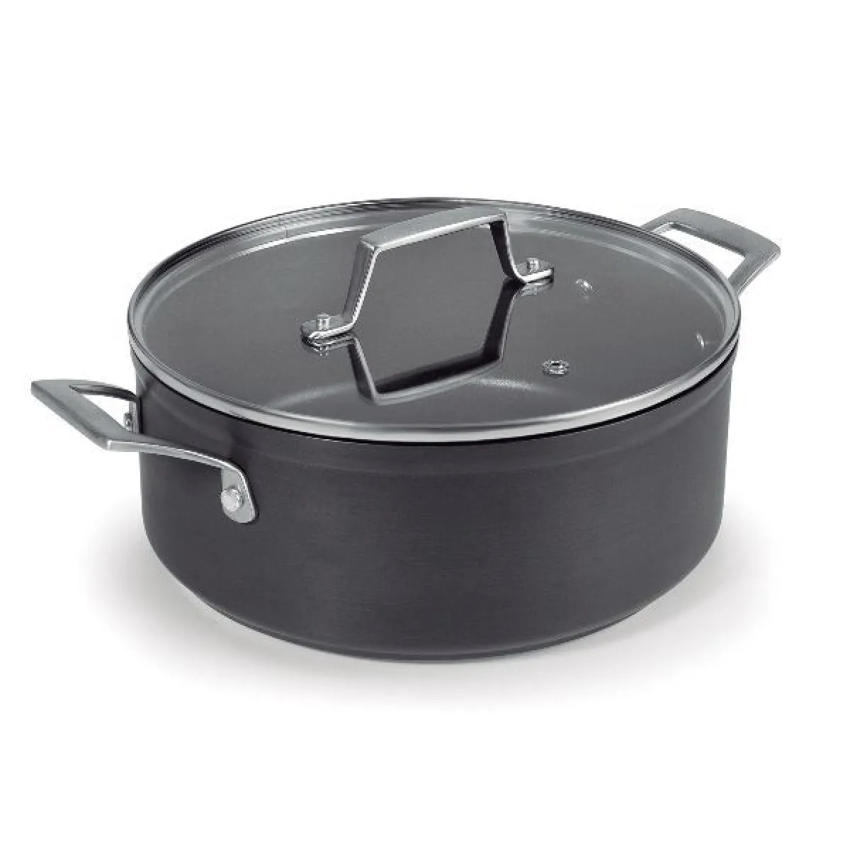 Lacor Faitout Anodisé Avec Couvercle - 16 Cm - Image 1