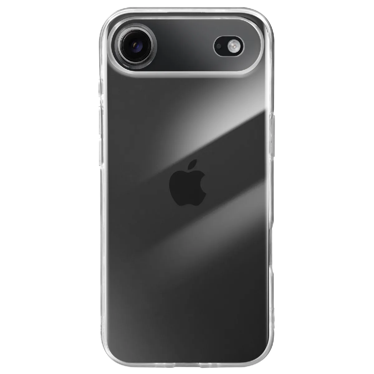 Avizar Coque Pour Iphone Air Souple En Silicone Avec Protection Caméra Transparent - Image 1
