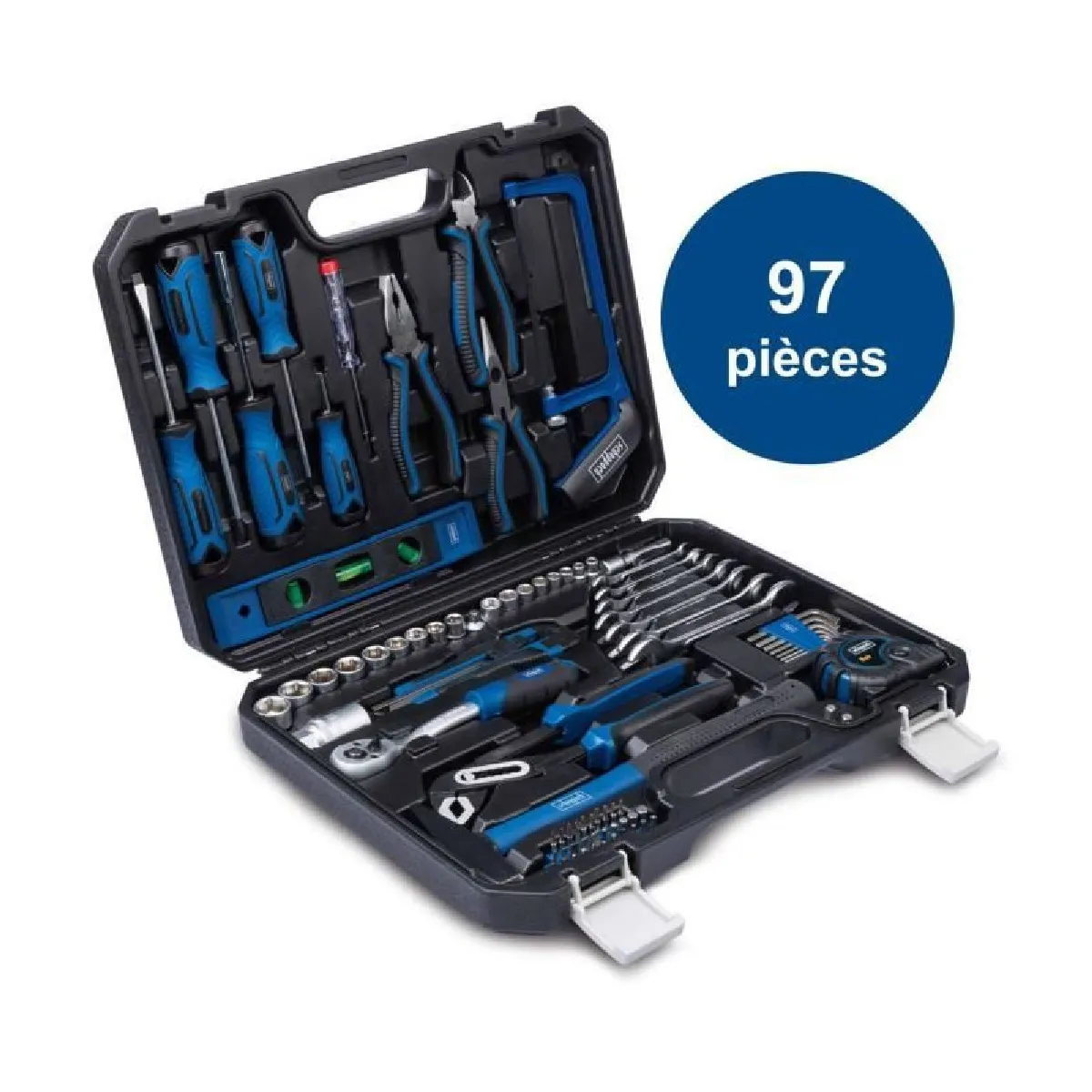 Scheppach Mallette A Outils De 97 Pieces Wzk120