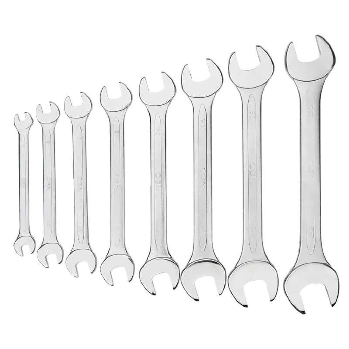 Neo Tools Jeu De Clés Mixtes - 8 Pièces